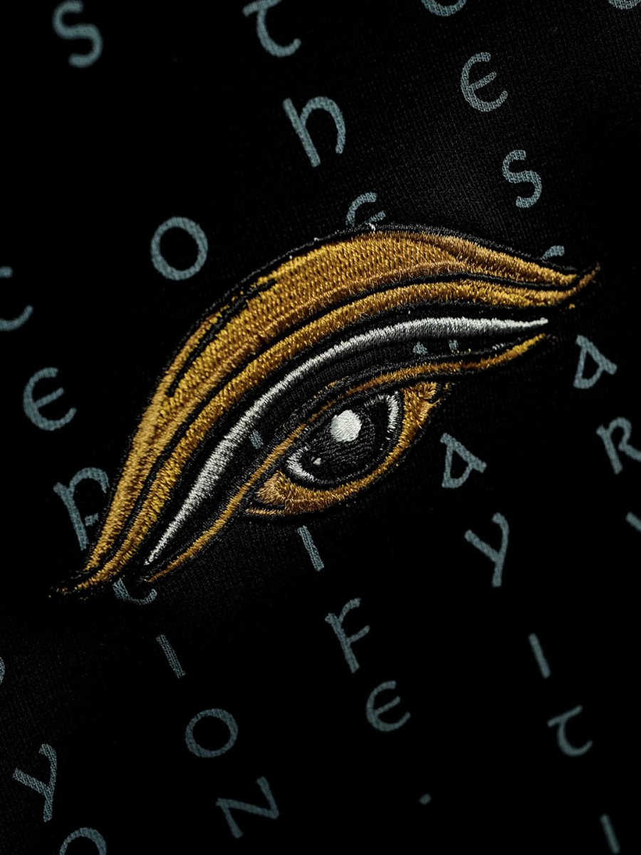 Garuda Embroidered - Men Oversized T-shirt | Mydesignation