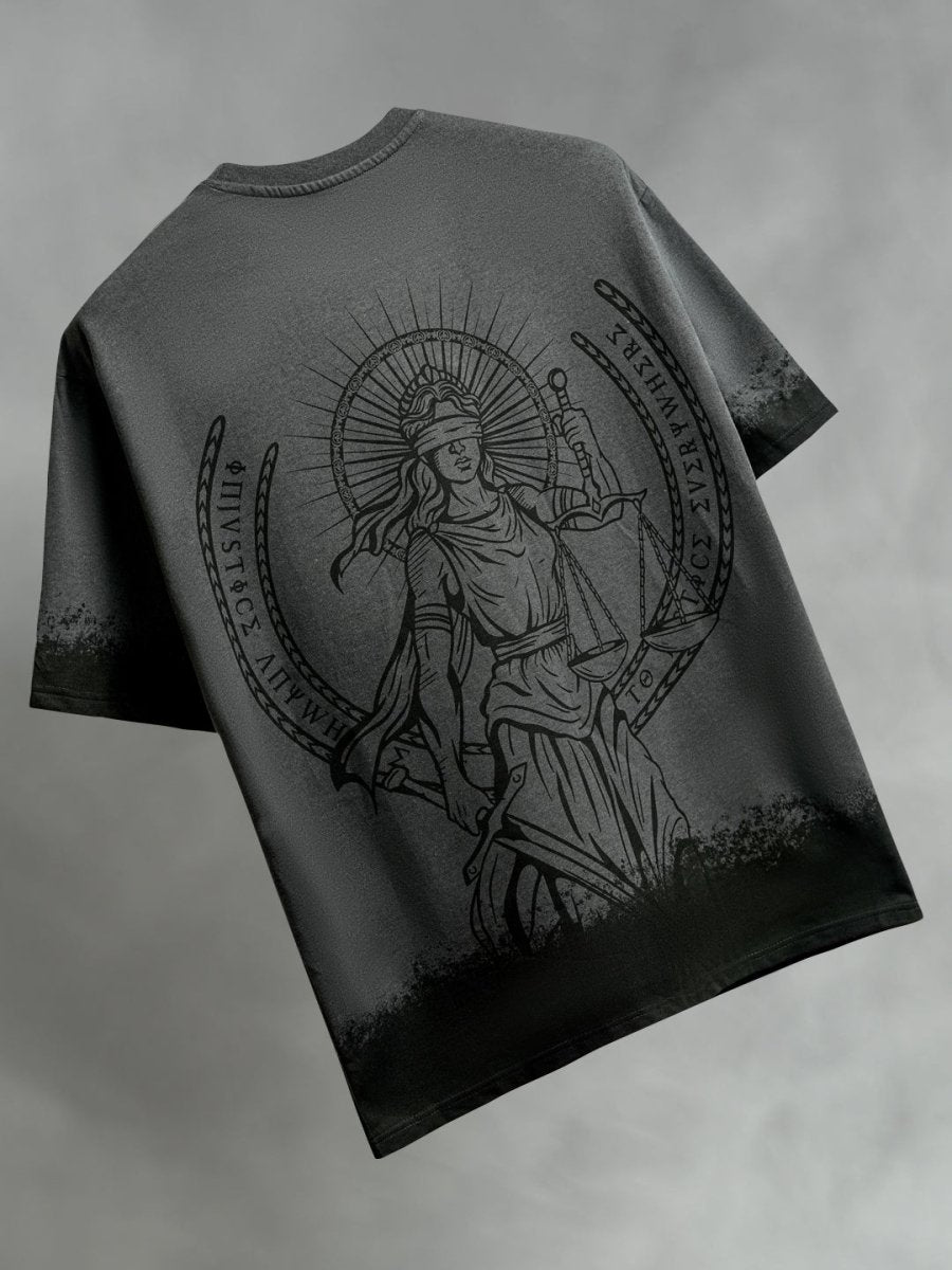 God of Justice - Women Oversized T-shirt | Mydesignation