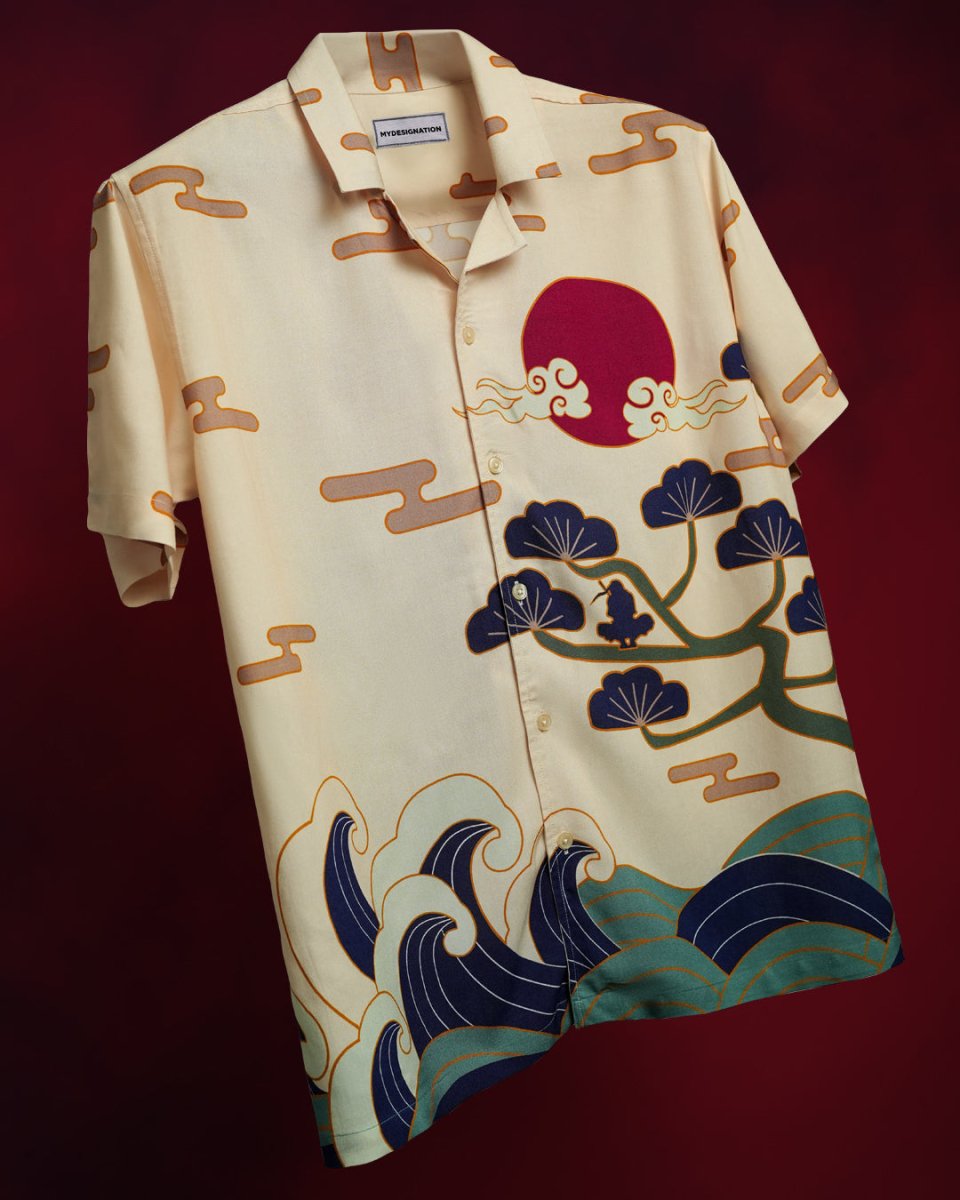 Great Wave - Men Shirt | Mydesignation