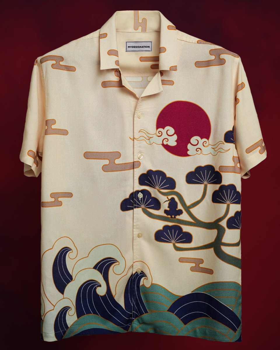 Great Wave - Men Shirt | Mydesignation