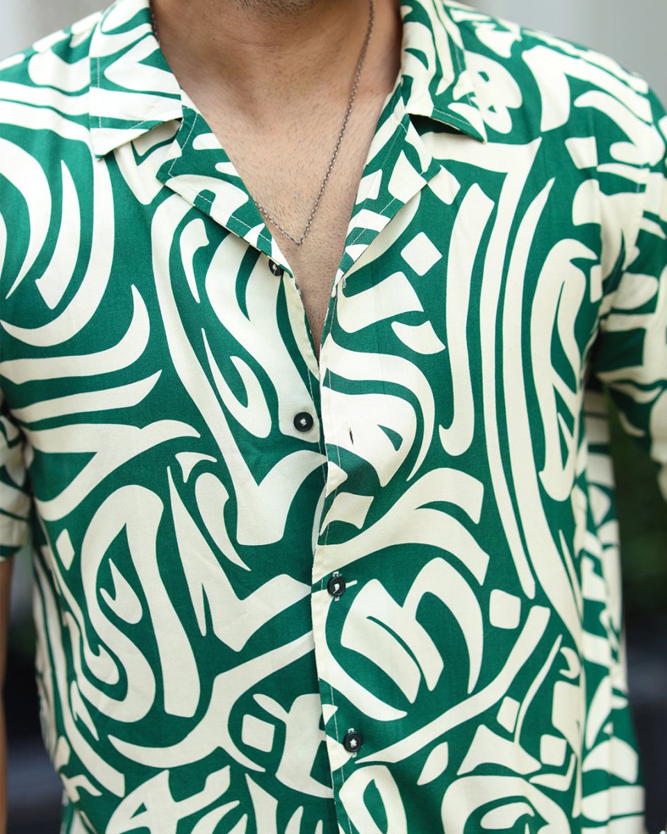 Green Alpha - Men Shirt | Mydesignation