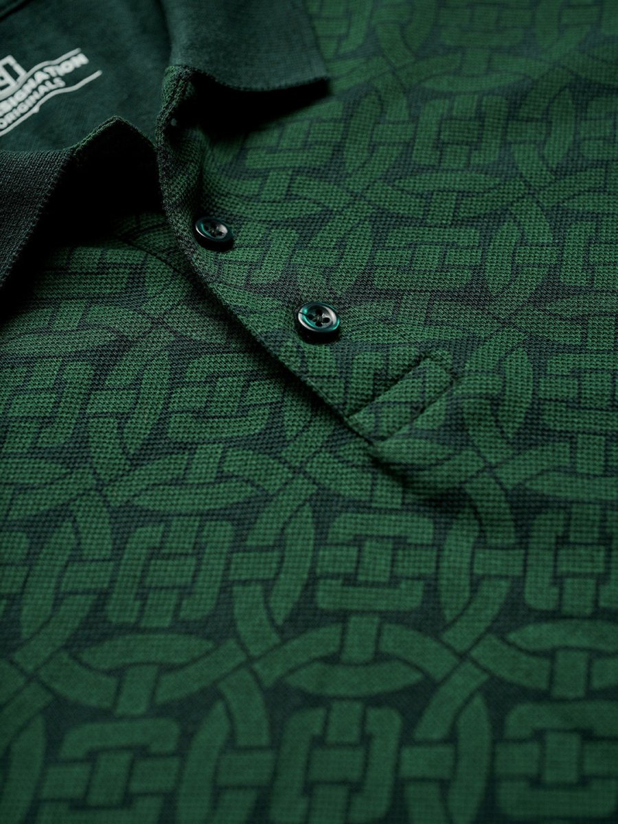 Green Blocks - Polo T-shirts | Mydesignation