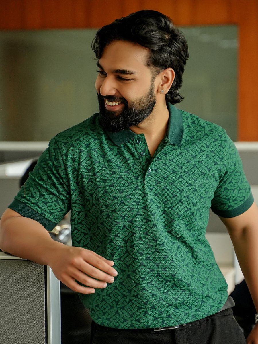 Green Blocks - Polo T-shirts | Mydesignation