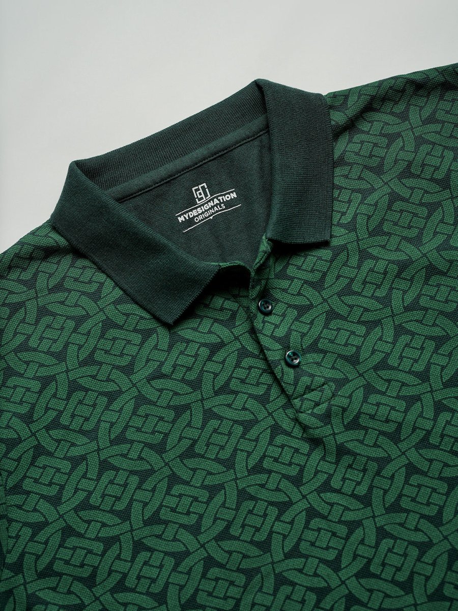 Green Blocks - Polo T-shirts | Mydesignation