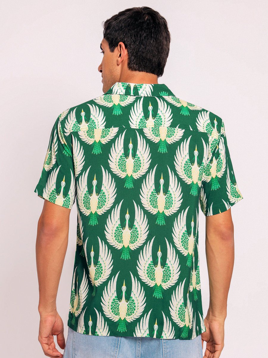 Green Crane - Men Shirt | Mydesignation