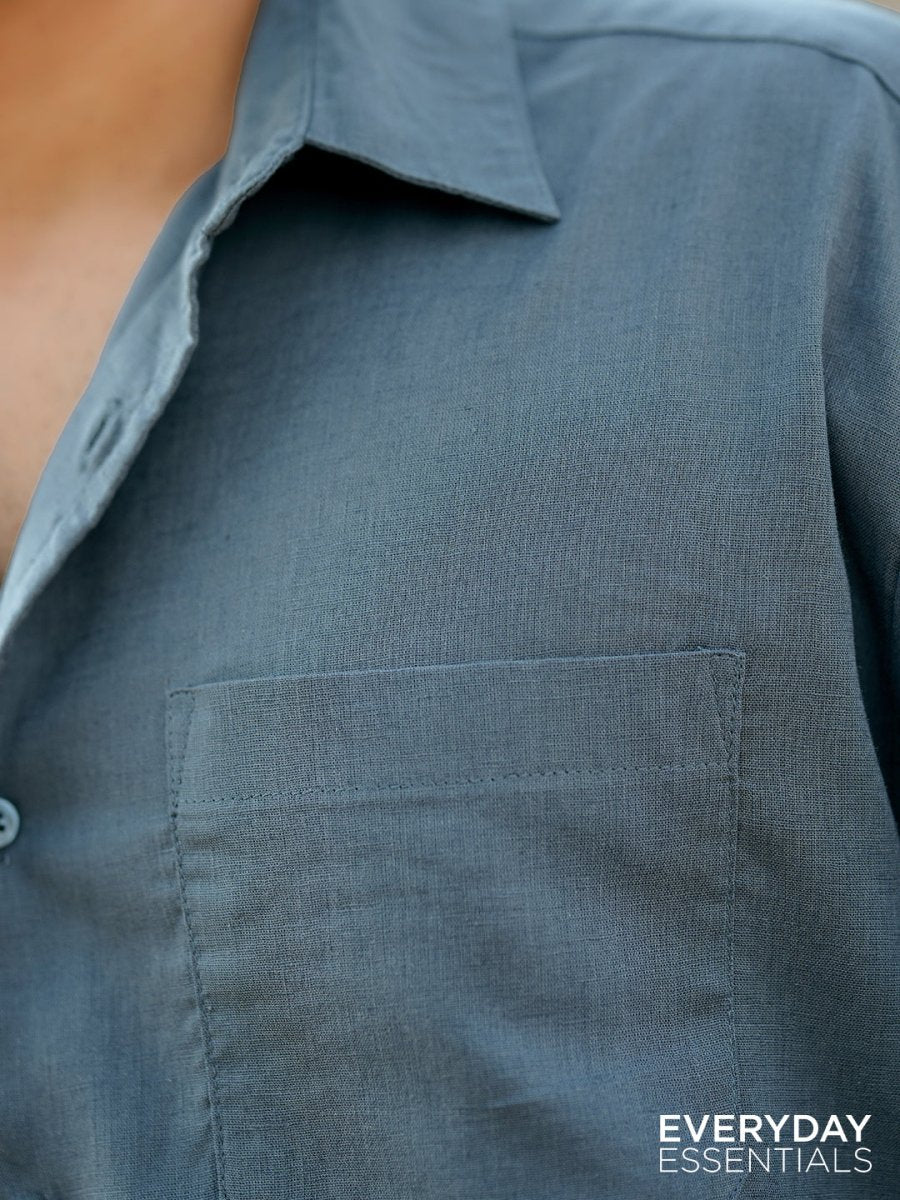 Grey Linen Shirt - Shirt | MyDesignation