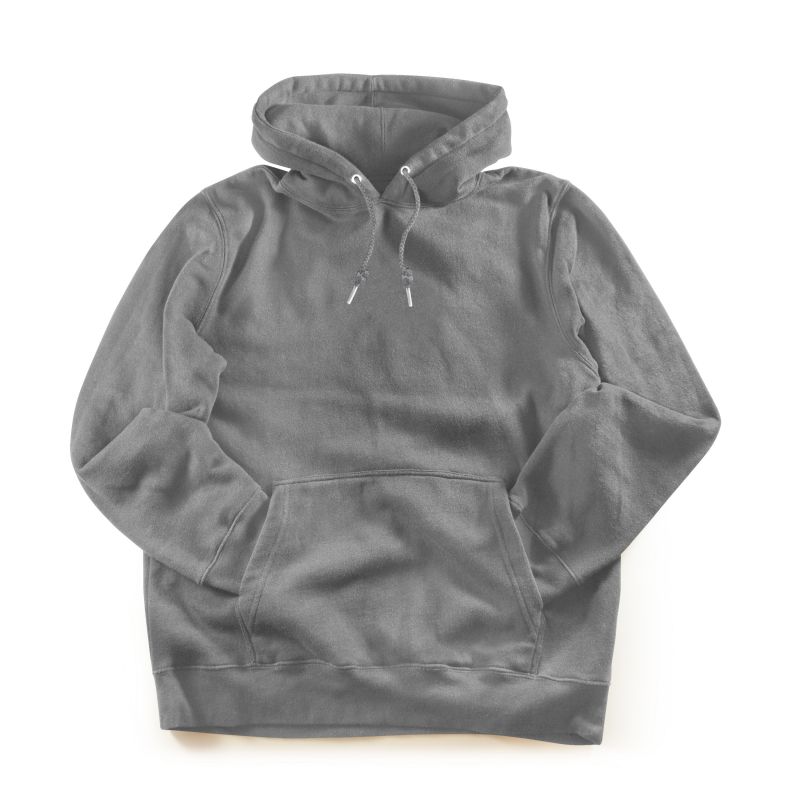 Grey Melange Basic Hoodie - Unisex Hooded Sweatshirt - Hoodies & Jackets | Mydesignation