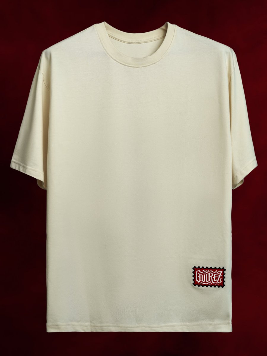Gulrez Embroidered - Men Oversized T-shirt | Mydesignation