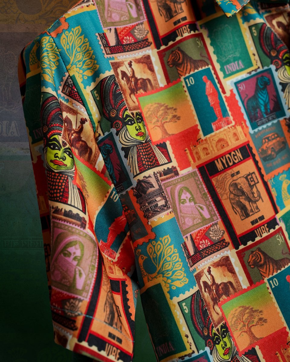 Indian Stamp - Men Shirt | Mydesignation