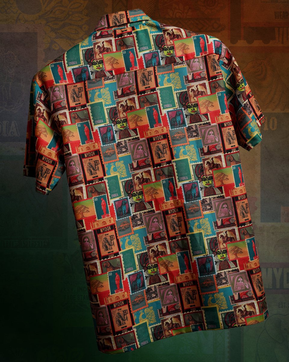 Indian Stamp - Men Shirt | Mydesignation