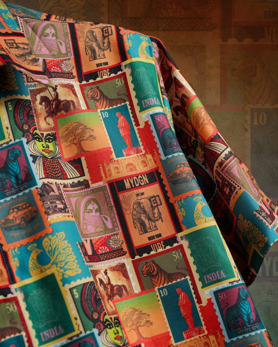 Indian Stamp - Men Shirt | Mydesignation