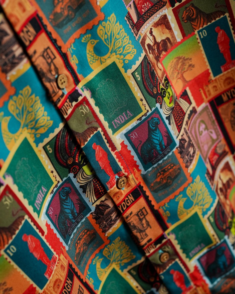 Indian Stamp - Men Shirt | Mydesignation