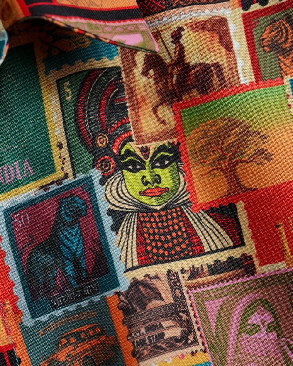 Indian Stamp - Men Shirt | Mydesignation