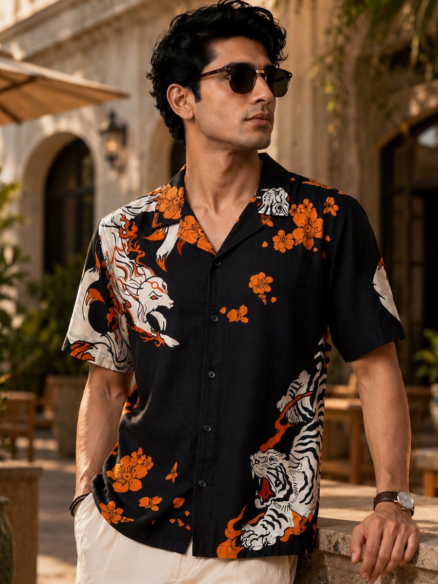 Kairo | Relaxed Fit | Premium Rayon Shirt - Shirt | MyDesignation