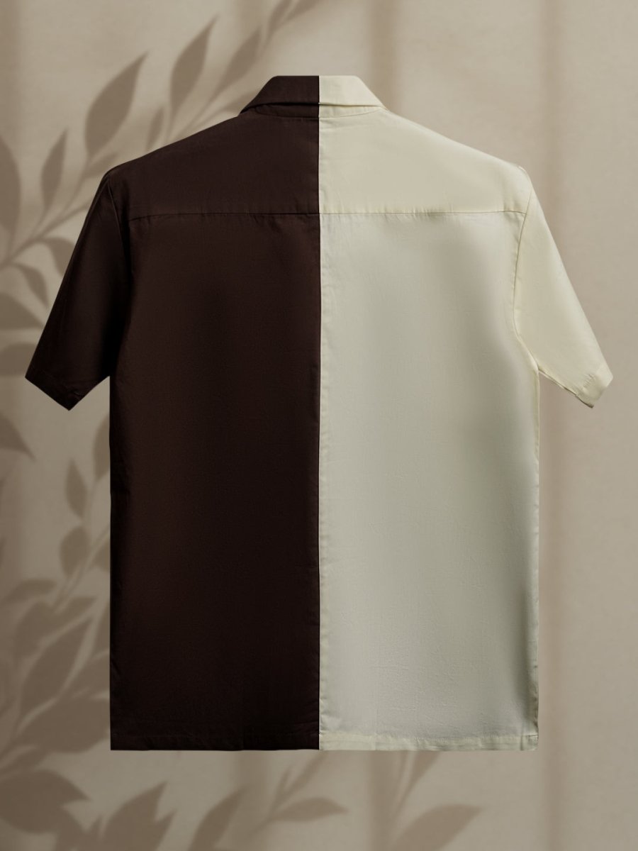 Leaf Embroidered - Men Shirt | Mydesignation