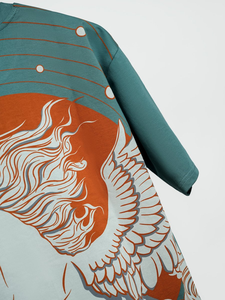 Liberty - Men Oversized T-shirt | Mydesignation