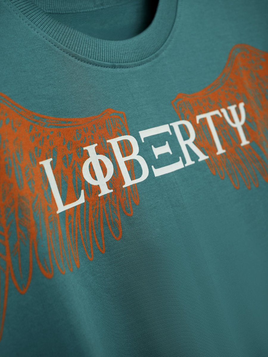 Liberty - Men Oversized T-shirt | Mydesignation