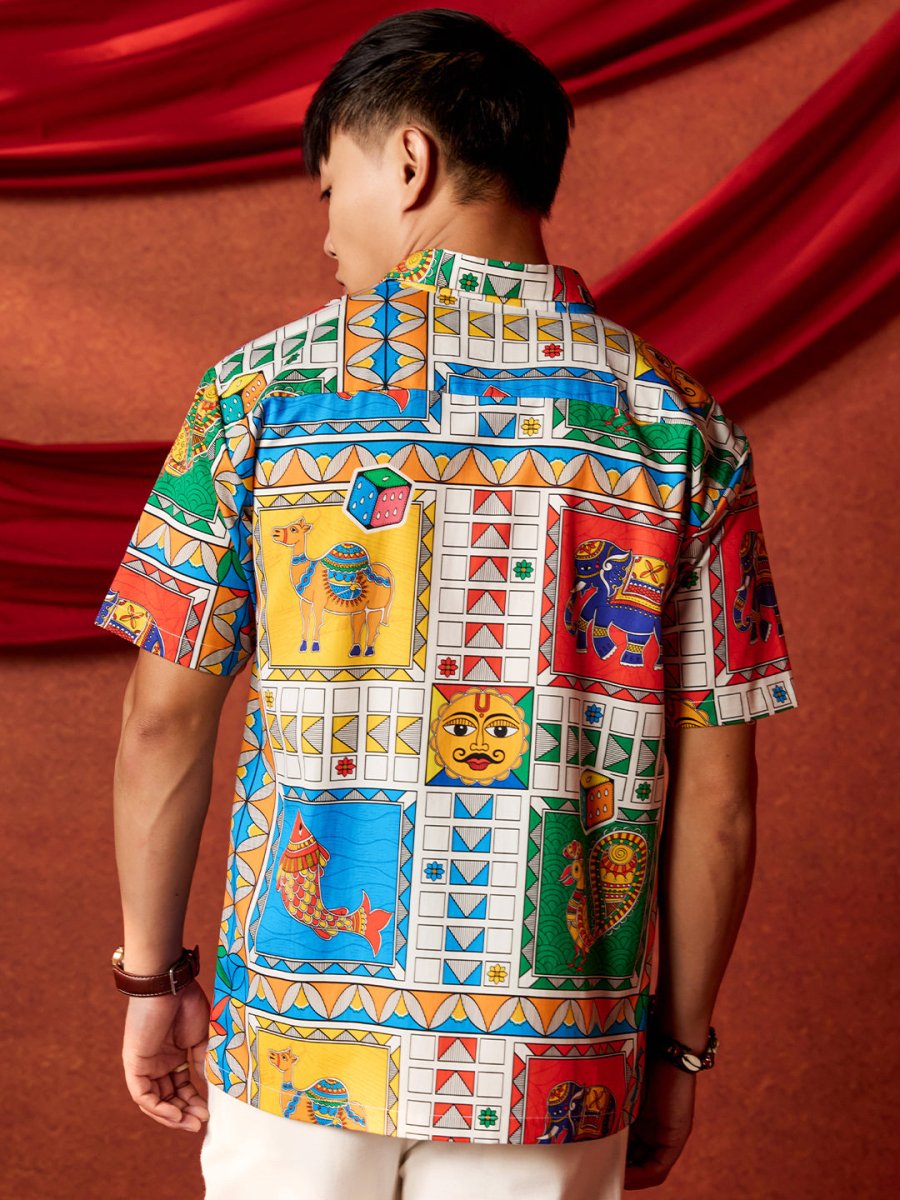 Madhubani Ludo - Shirt | Mydesignation