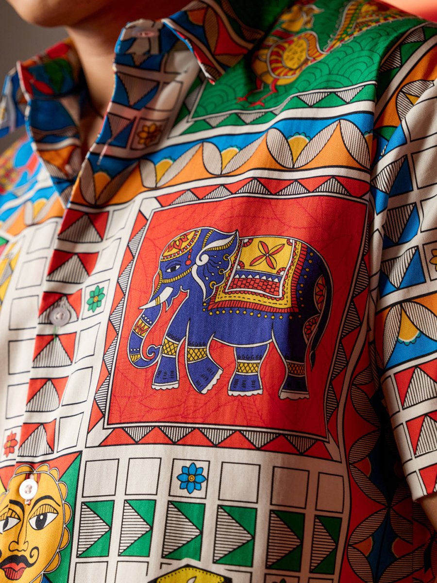 Madhubani Ludo - Shirt | Mydesignation