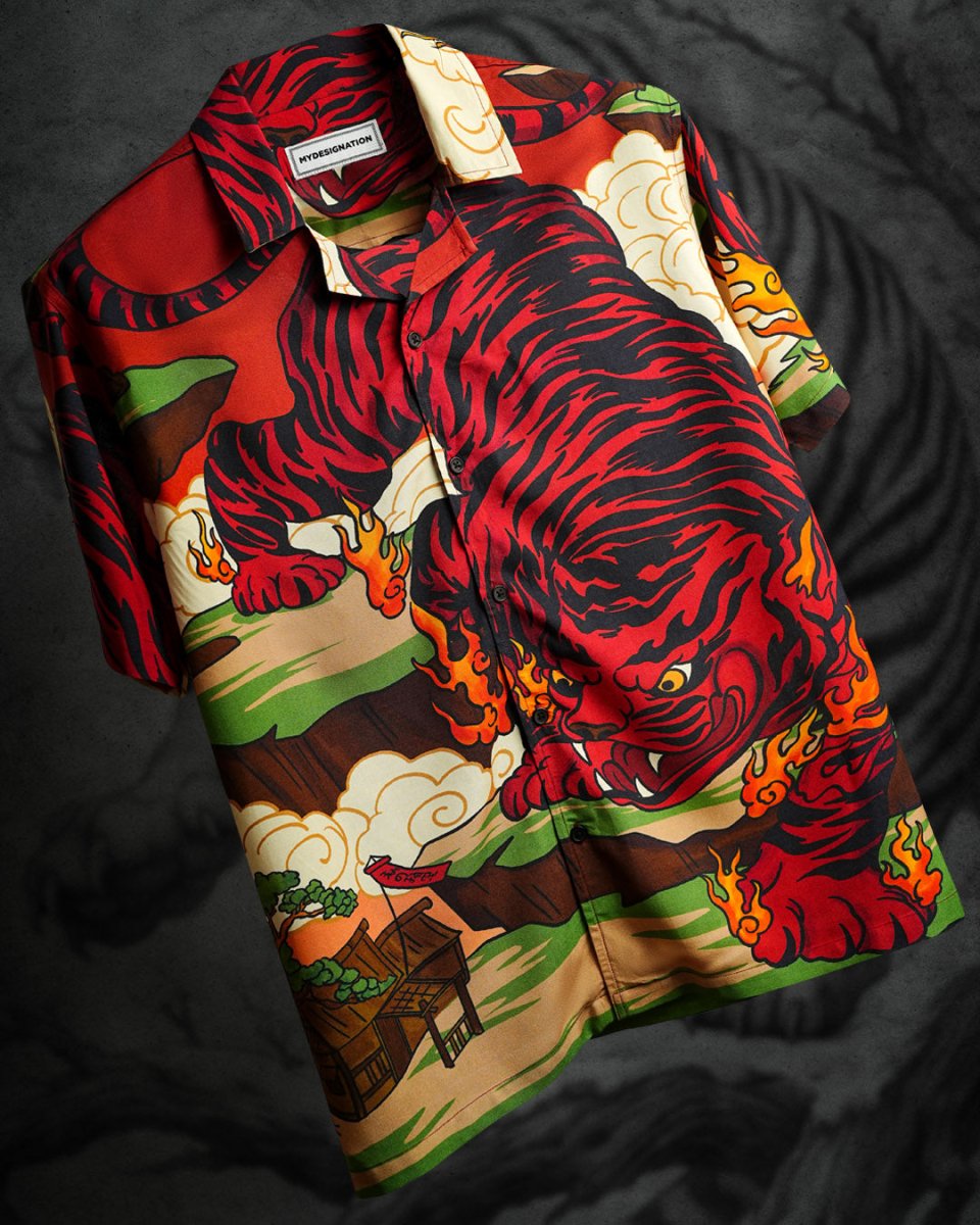 Mythical Tiger - Men Shirt | Mydesignation