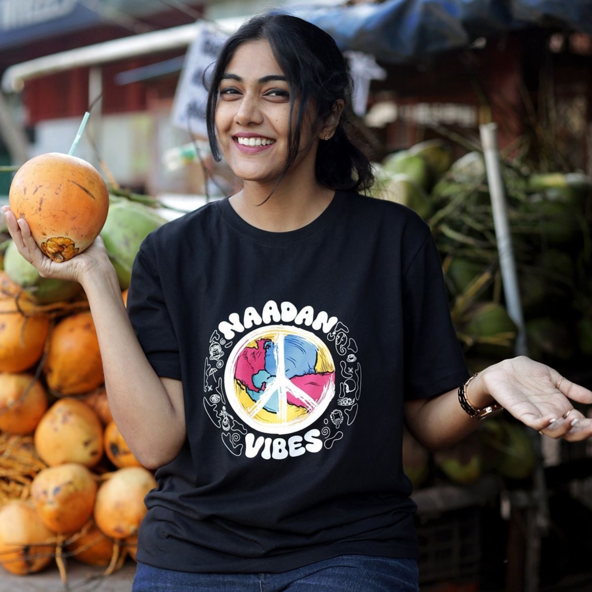 Naadan Vibes Tshirt - Women&