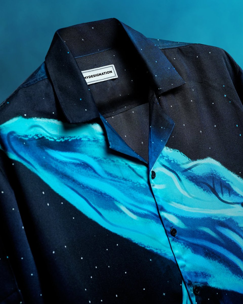 Neon Whale - Men Shirt | Mydesignation
