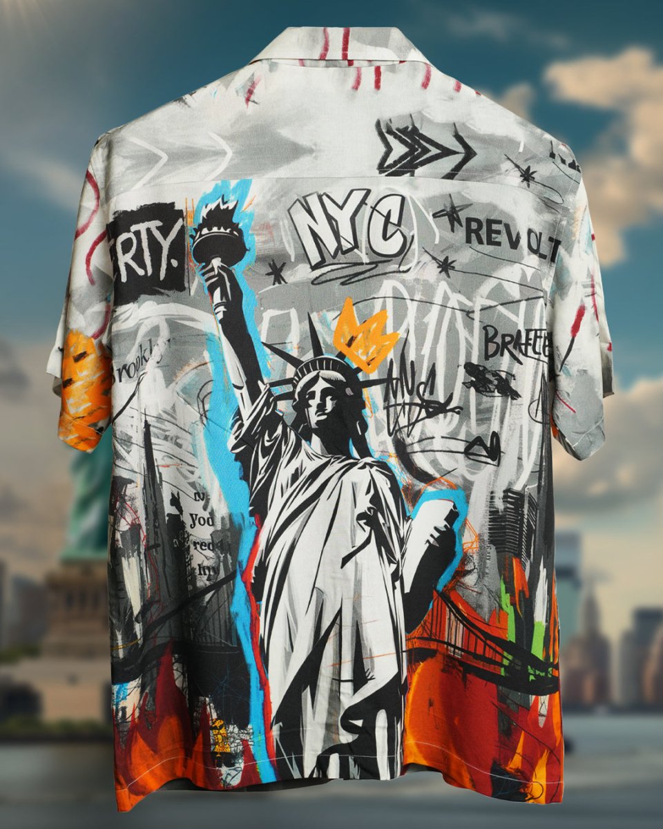 New York - Men Shirt | Mydesignation