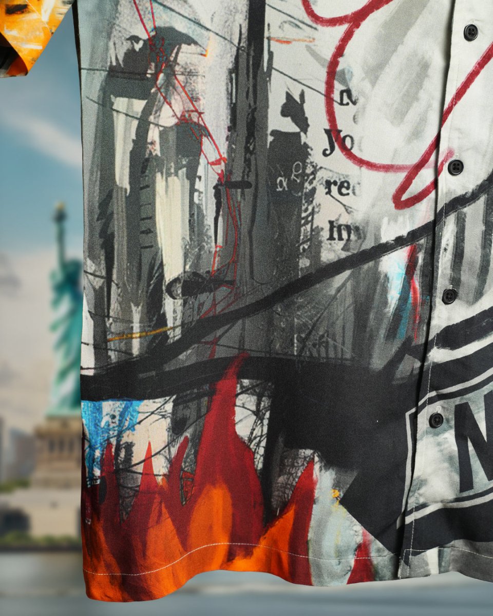 New York - Men Shirt | Mydesignation