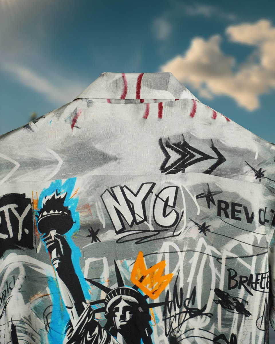 New York - Men Shirt | Mydesignation