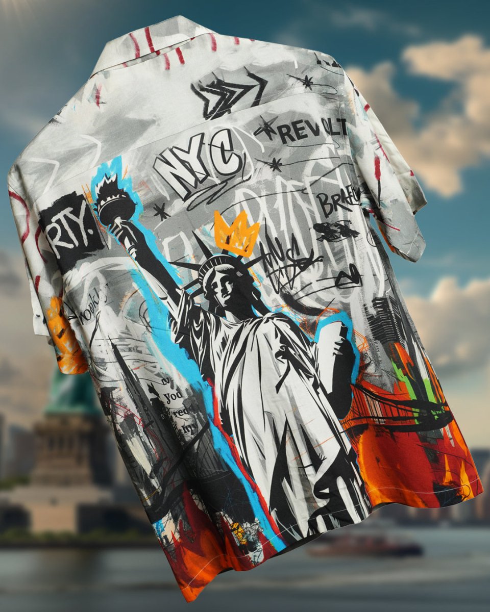 New York - Men Shirt | Mydesignation