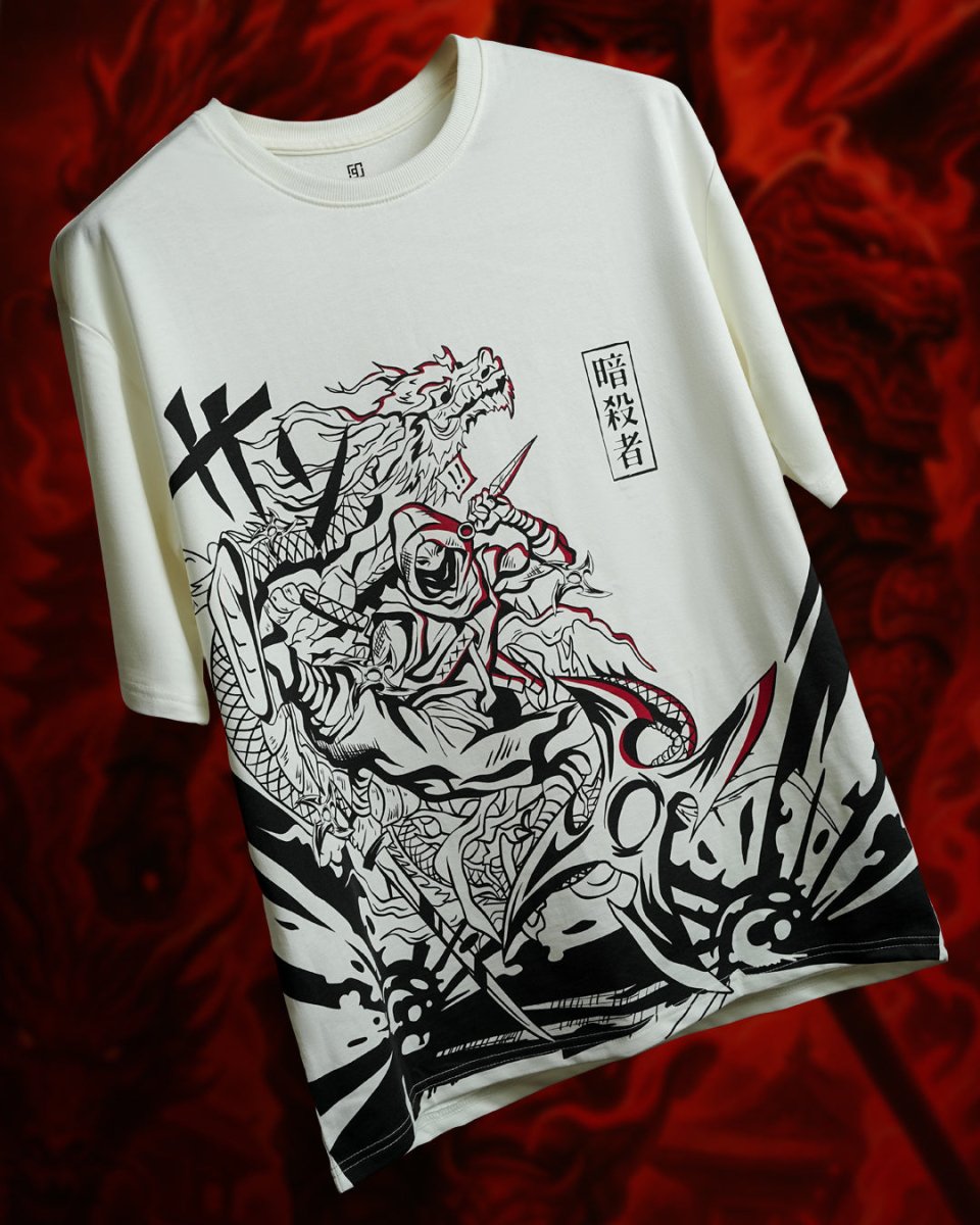 Ninja Oversized Tshirt Premium Cotton Mydesigation