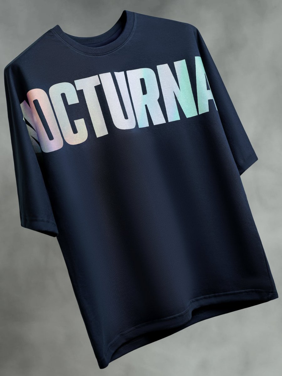 Nocturnal - Men Oversized T-shirt | Mydesignation