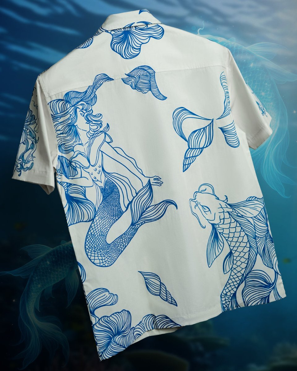 Ocean Blue - Men Shirt | Mydesignation