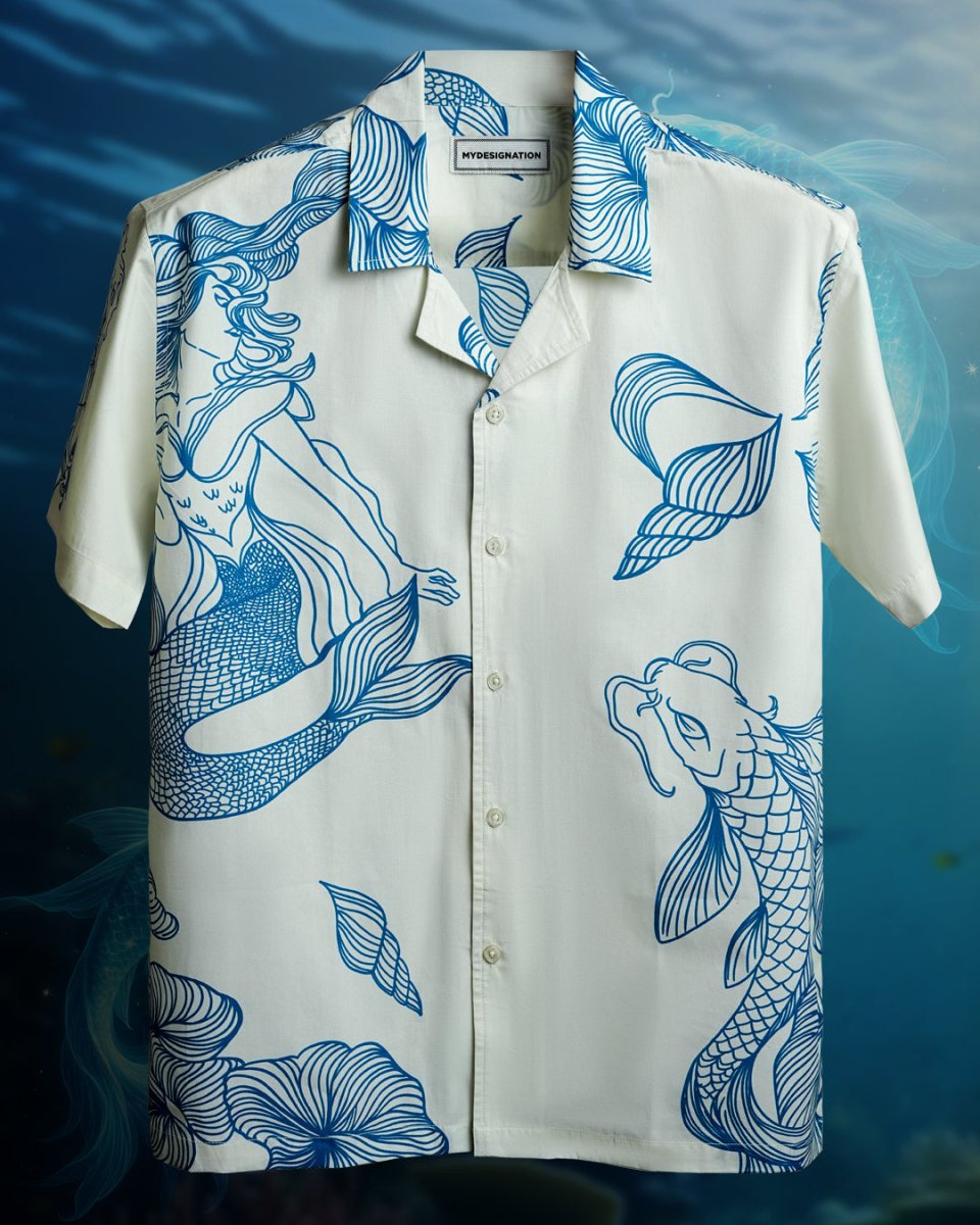 Ocean Blue - Men Shirt | Mydesignation