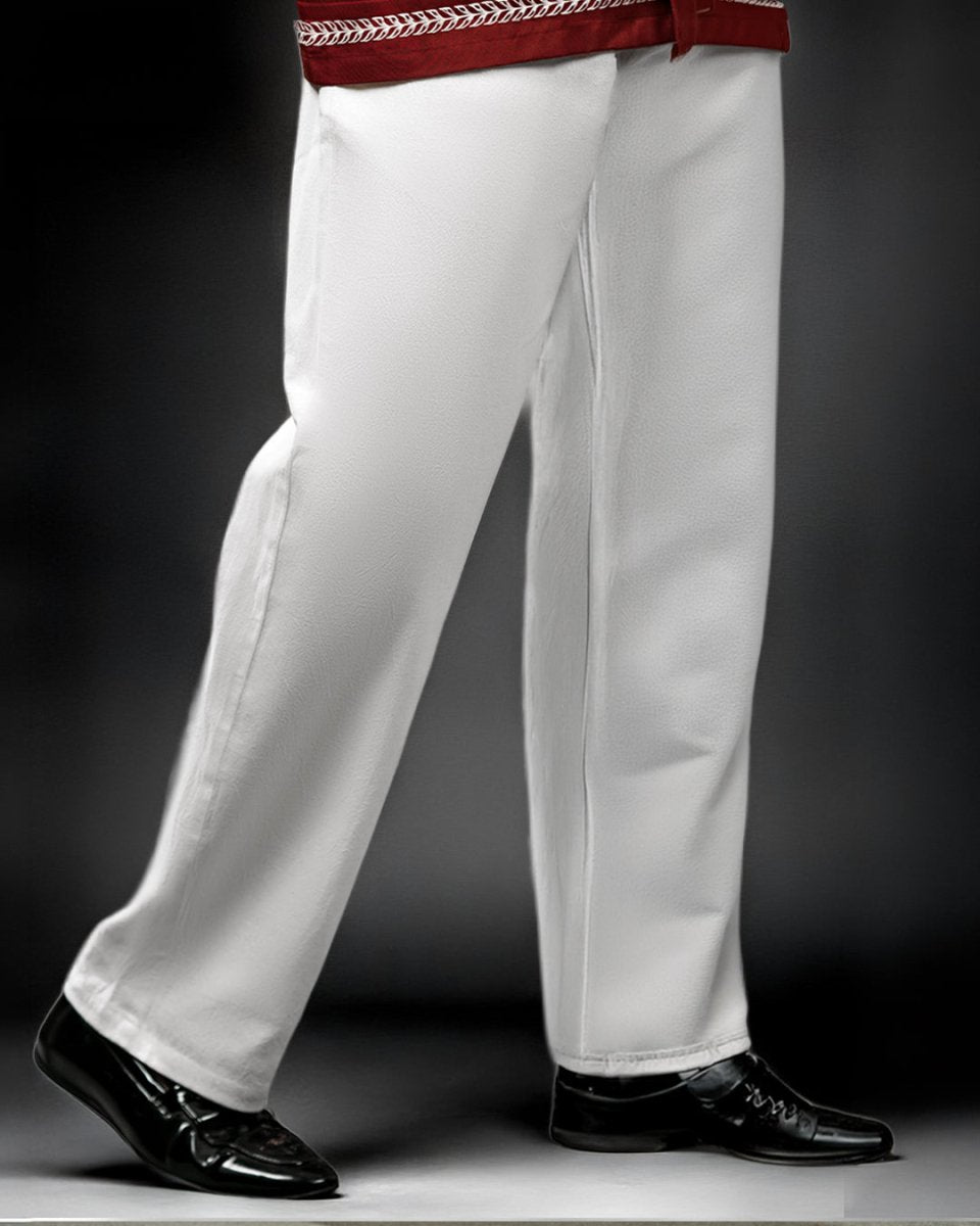 Off White Linen Pant - Men Pants | Mydesignation