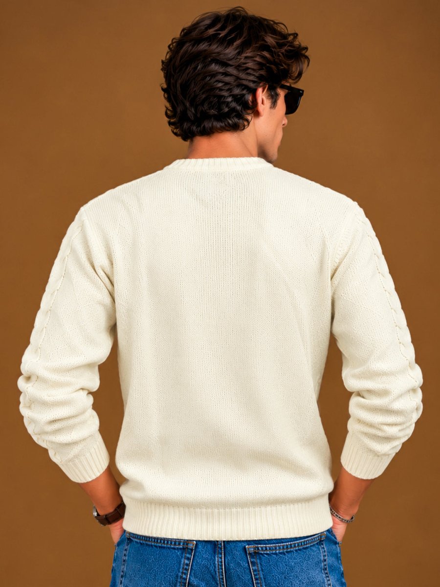 Off White Sweater - Sweater | MyDesignation
