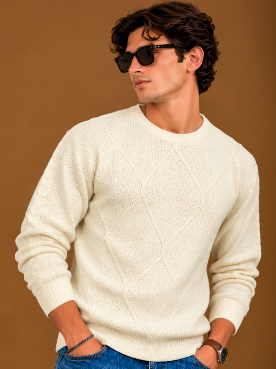 Off White Sweater - Sweater | MyDesignation