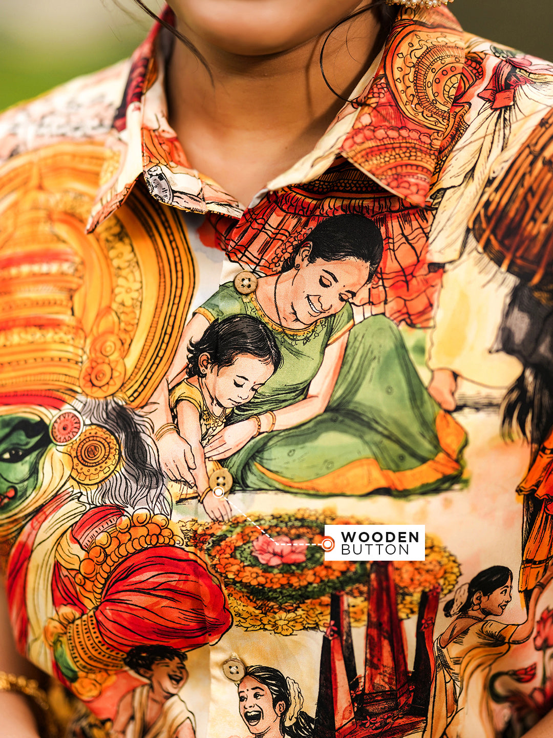 Onam Cultural Shirt Women