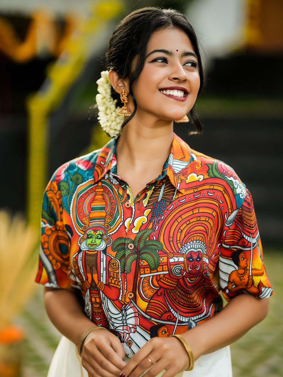 Onam Shirt - Women Shirt | Mydesignation