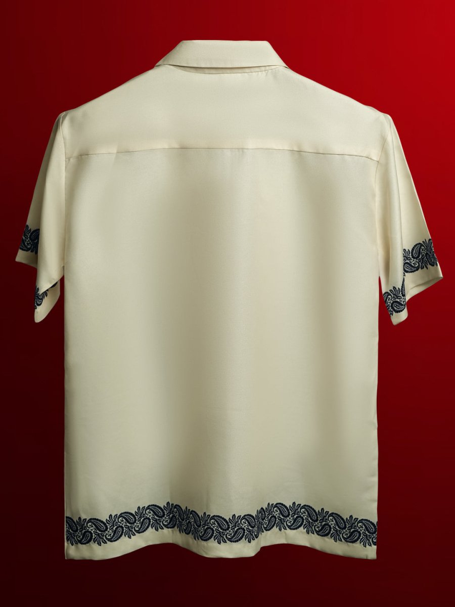 Paisley Panel - Men Shirt | Mydesignation