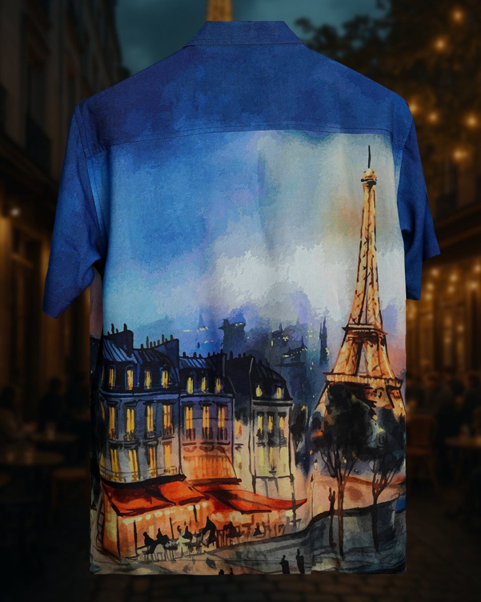 Paris Night - Men Shirt | Mydesignation