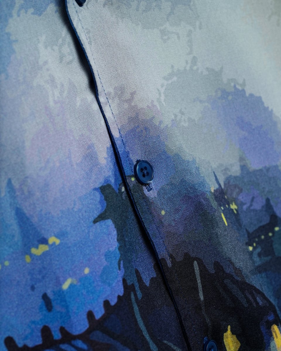 Paris Night - Men Shirt | Mydesignation