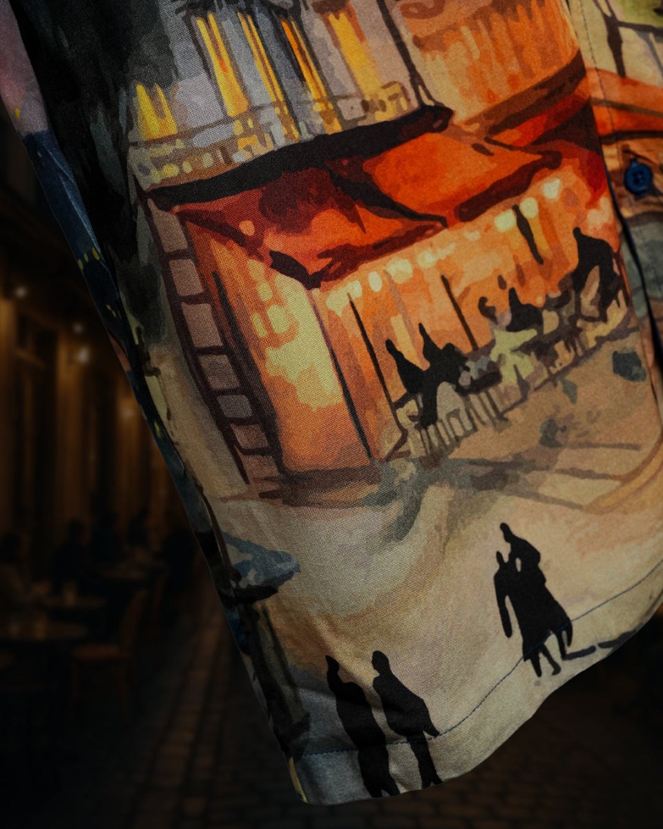 Paris Night - Men Shirt | Mydesignation