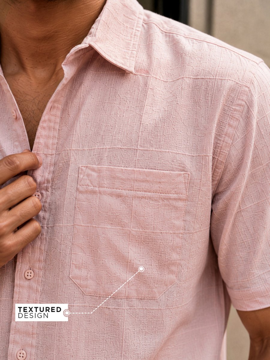 Pink Cotton Shirt - Shirt | MyDesignation
