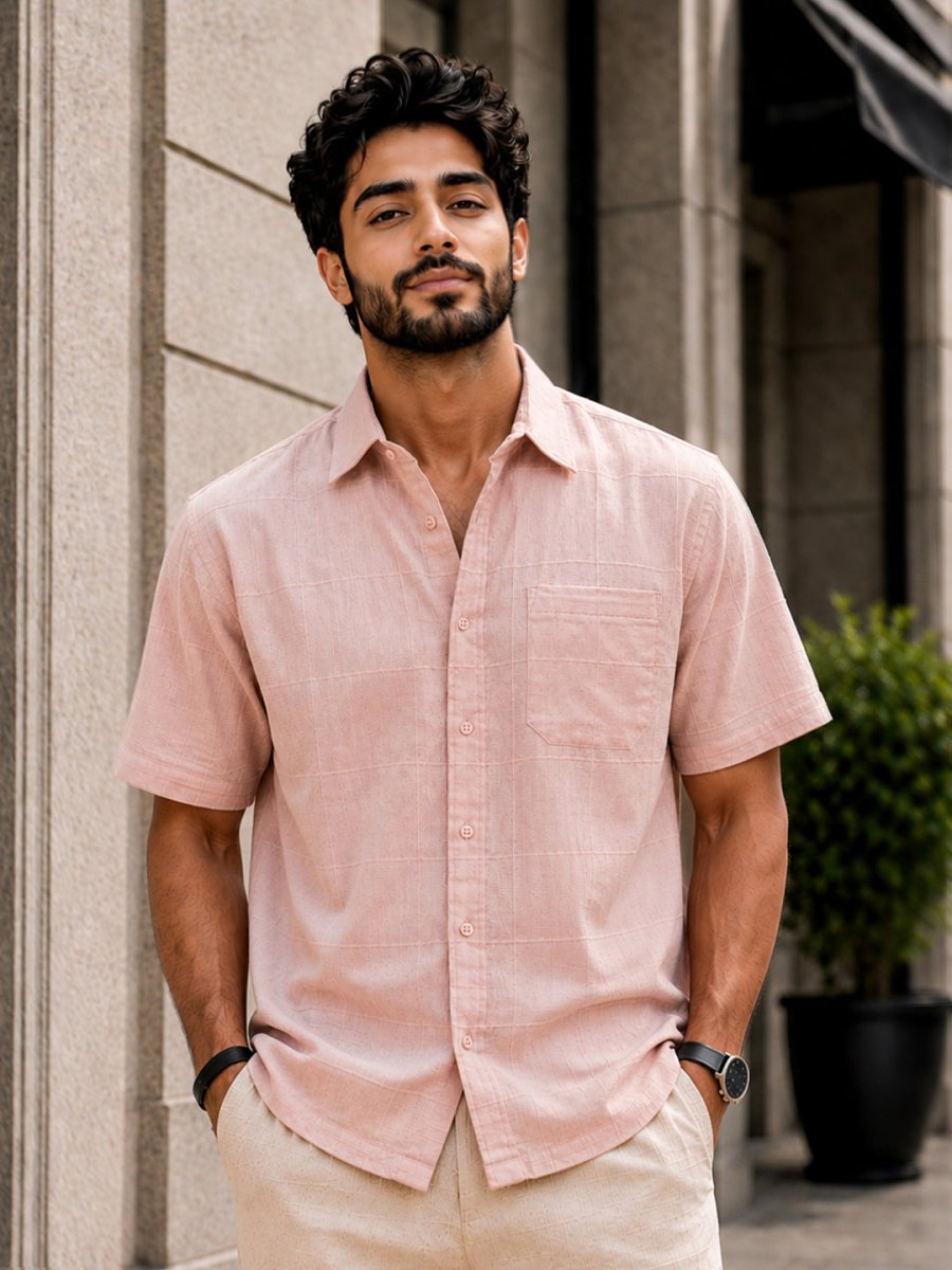 Pink Cotton Shirt - Shirt | MyDesignation