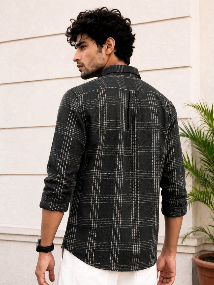 Plaid: Charcoal Grey - Shirt | MyDesignation