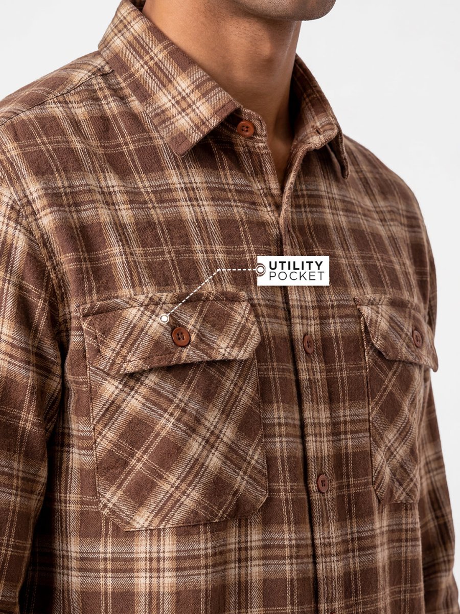 Plaid: Chocolate - Shirt | MyDesignation
