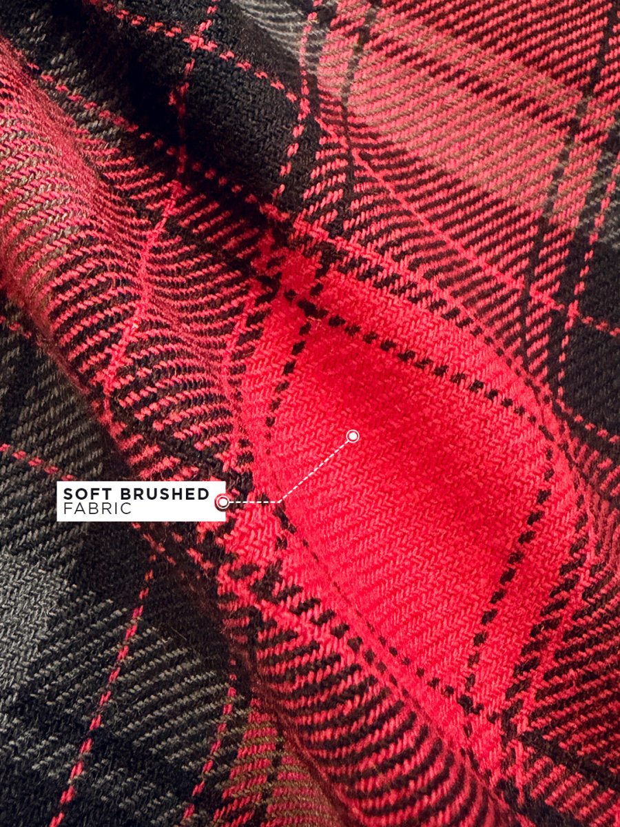 Plaid: Crimson - Shirt | MyDesignation