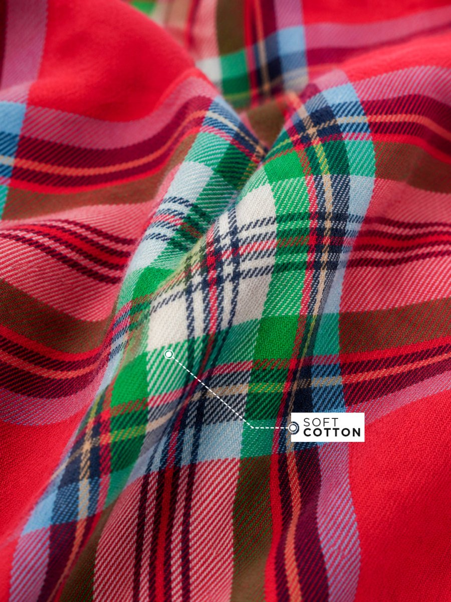 Plaid: Dark Red - Shirt | MyDesignation