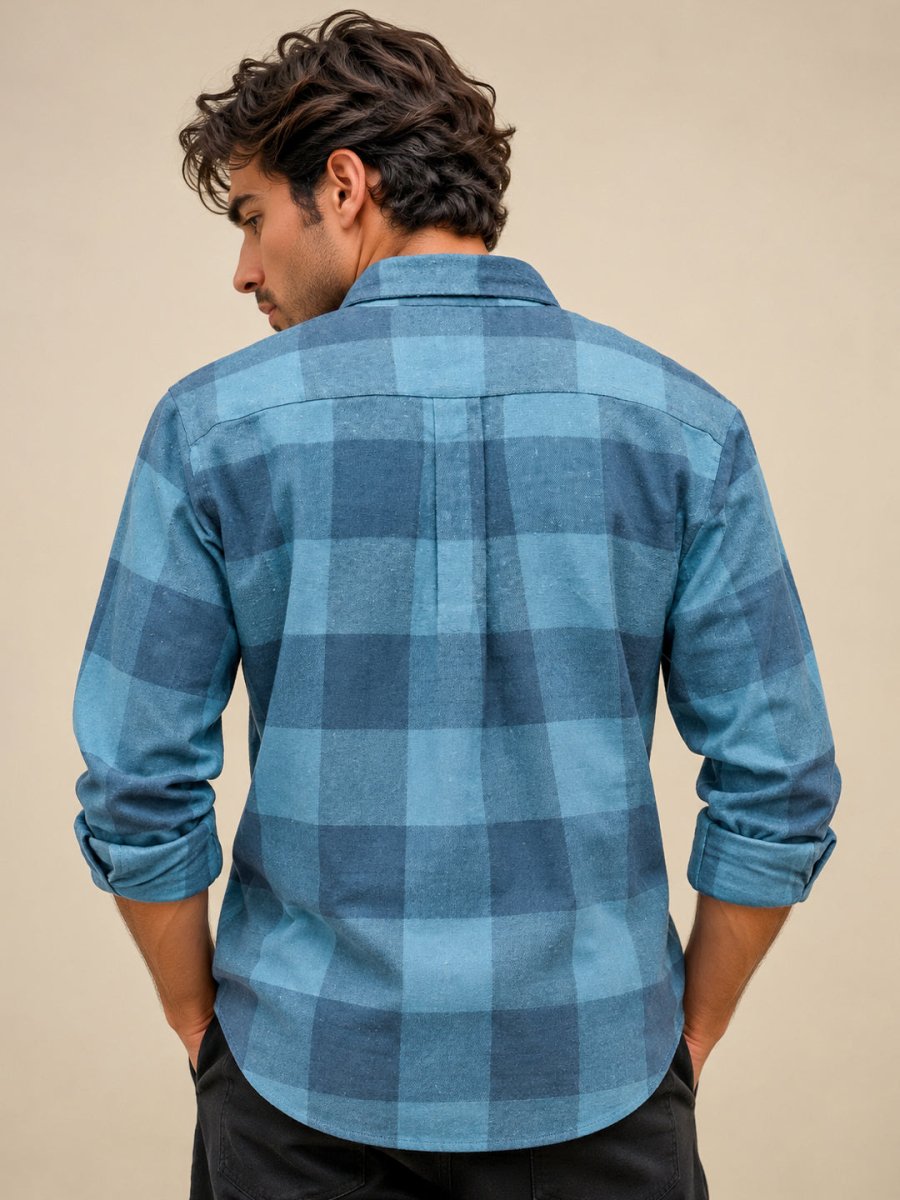 Plaid: Glacier Blue - Shirt | MyDesignation
